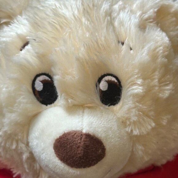 Build-A-Bear Plush Teddy Bear "I Love You" Shirt Denim Skirt BAB - Picture 7 of 14